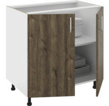 Dulap inferior cu uși și rafturi pentru depozitare în bucătărie