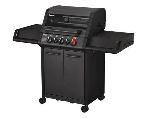 Grătar pe gaz Enders Monroe cu spațiu de depozitare și rafturi laterale