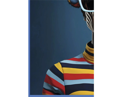 Ilustrație a unui top cu model în dungi