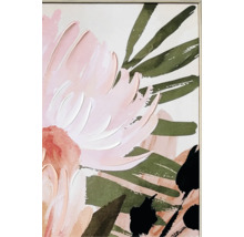 Pictură cu motiv floral în ramă