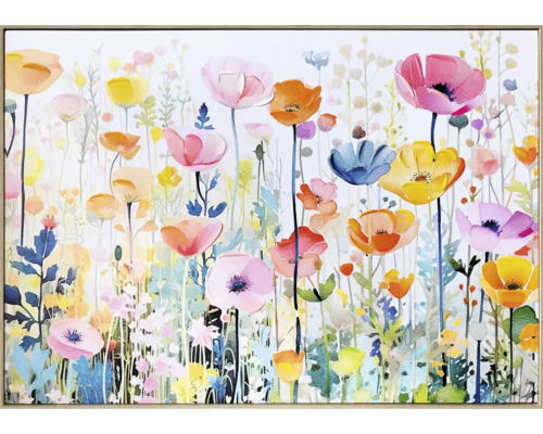 Tablou cu motiv floral în ramă