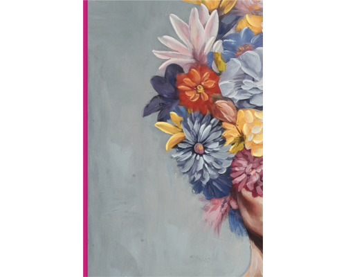 Pictură cu aranjament floral
