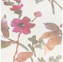 Prim-plan cu tapet cu model floral