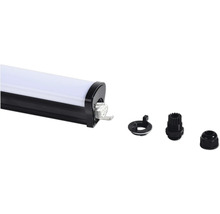 Corp de iluminat LED pentru spații umede cu accesorii de montaj