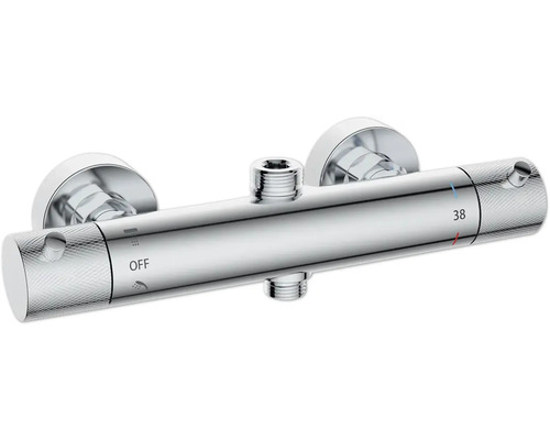 Baterie termostatică de duș pentru montare pe perete
