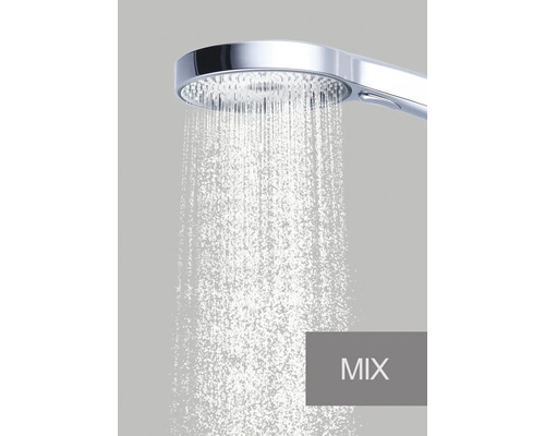 Cap de duș cu jet de apă în modul mix