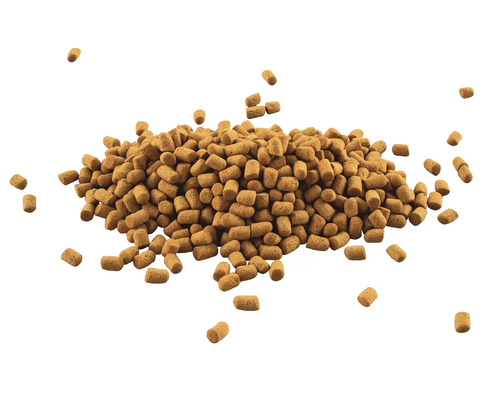 Gramada de pelete pentru hrană de pește