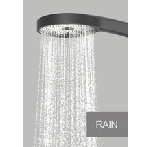 Cap de duș cu funcție de ploaie în funcțiune