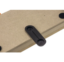 Placă de lemn cu suport pentru fixare