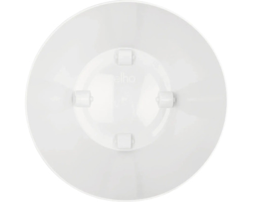 Sigla Elho pe suportul vasului de flori