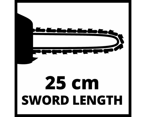 Lungime lamă 25 cm