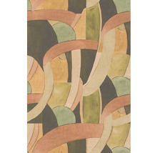 Model abstract de tapet cu forme geometrice suprapuse