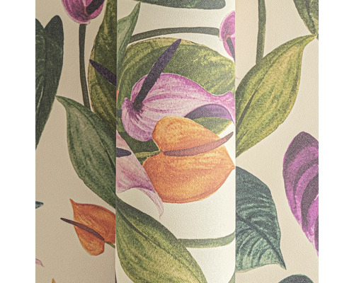 Rola de tapet cu motiv floral