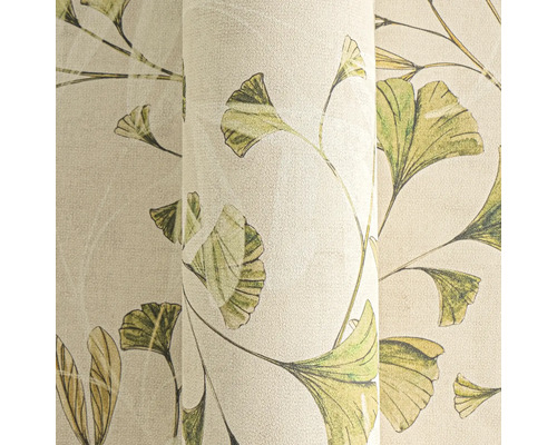 Tapet cu model de frunze ginkgo