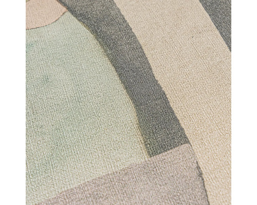 Prim-plan cu un tapet texturat cu forme geometrice