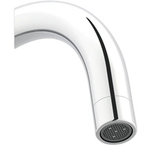 Imagine detaliată cu gura de scurgere a robinetului