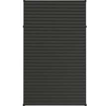 Obloane închise, vedere frontală