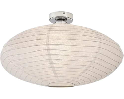 Plafonieră din hârtie cu linii orizontale