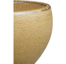 Prim-plan al unui vas ceramic cu o textură aspră