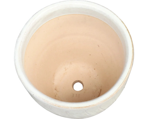 Ghiveci de flori ceramic cu orificiu de drenaj