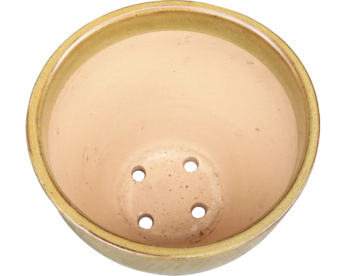 Ghiveci de flori ceramic cu găuri de drenaj