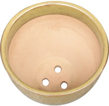 Ghiveci ceramic cu trei găuri pentru drenaj