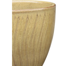 Jardinieră ceramică cu model canelat