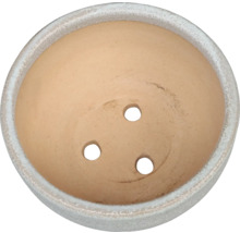 Ghiveci de teracotă cu găuri de drenaj