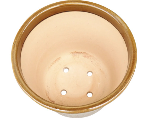 Ghiveci ceramic cu găuri de drenaj