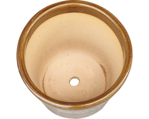 Ghiveci de flori ceramic cu orificiu de drenaj