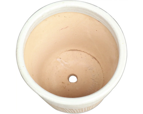 Ghiveci ceramic cu orificiu de drenaj