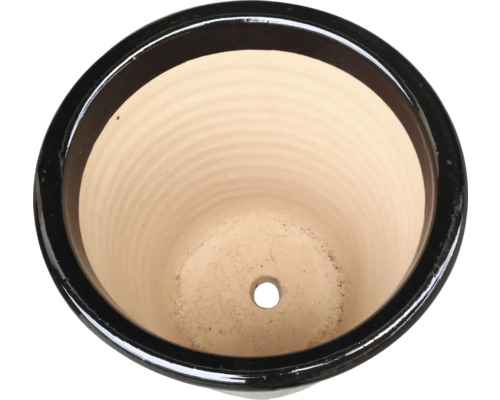 Ghiveci ceramic cu orificiu de drenaj
