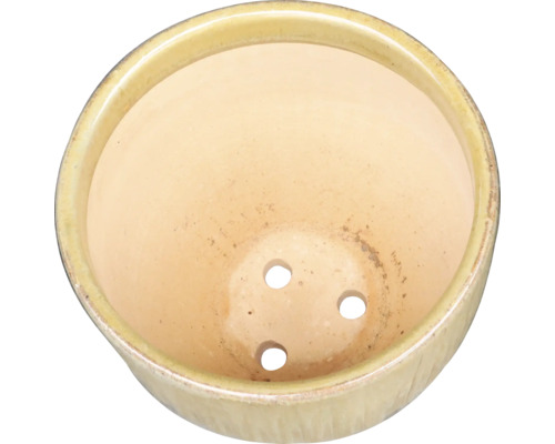 Ghiveci de flori ceramic cu găuri de drenaj