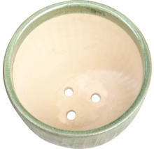 Suport ceramic pentru ghiveci cu găuri de drenaj