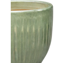 Ghiveci ceramic cu suprafață canelată