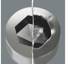 Imagine detaliată a unui capăt de cheie tubulară cu profil hexagonal