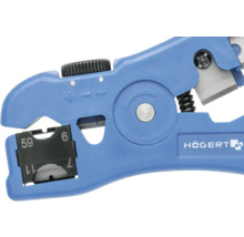 Clește de dezizolat cu adâncime de tăiere reglabilă