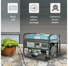 Generator de curent Konner und Söhnen KS 2900 cu afișaj LED, operare simplă și promisiune de calitate