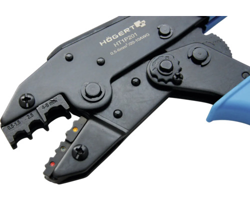 Cleste de sertizat Högert pentru terminale de cablu