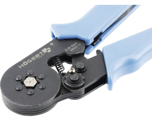 Logo Högert Technik. Clește de sertizat cu mânere