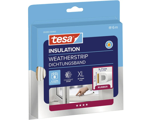 Bandă de etanșare Tesa pentru izolare, dimensiune XL