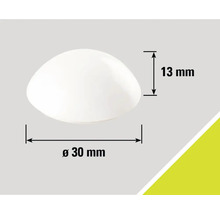 Capac, diametru 30 mm, înălțime 13 mm