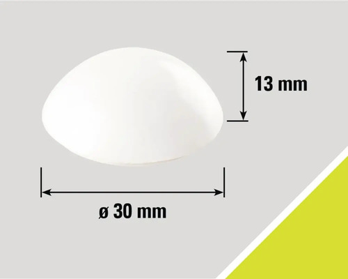 Capac, diametru 30 mm, înălțime 13 mm