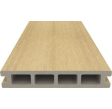 Decking terasă din material compozit lemn-plastic cu profil de cameră goală