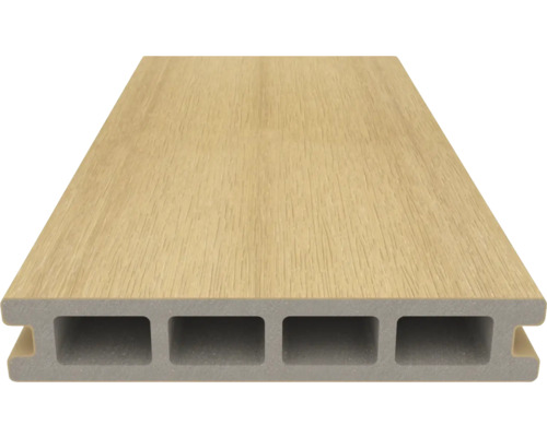 Decking terasă din material compozit lemn-plastic cu profil de cameră goală