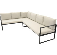 Canapea de colț cu perne pentru exterior