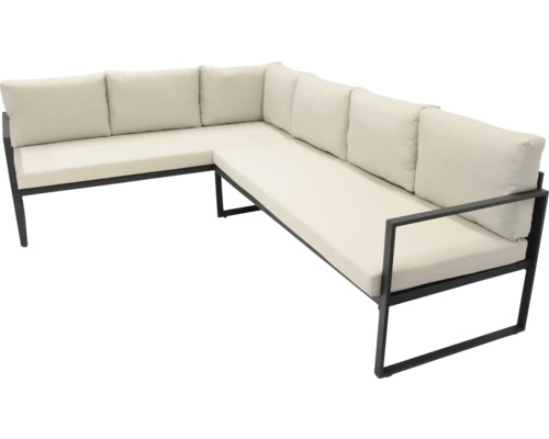 Canapea de colț cu perne pentru exterior
