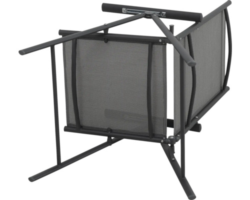 Scaun de grădină pliat cu plasă