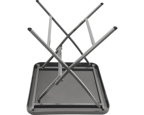 Partea inferioară a unei mese pliante