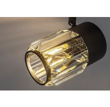 Spot de tavan cu sticlă de cristal